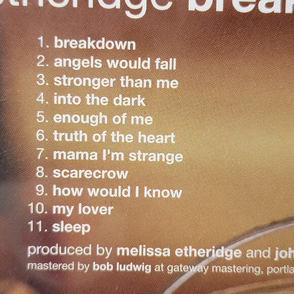 CD Melissa Etheridge - Breakdown - Picture 5 of 5